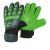 Leopard GK Gloves SR BLK/GRN 10 Keeperhansker med Flat Cut 