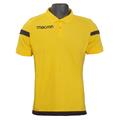 Macron Travel Polo Piquet YEL/BLK XL Poloskjorte