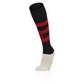 Hoops Socks BLK/RED M Stillige fotballsokker - Unisex