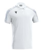 Rock Polo WHT/SILVER XXL Teknisk poloskjorte