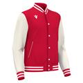 Fiddle varsity college RED/WHT XL Collegejakke - Unisex
