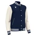 Fiddle varsity college NAV/WHT 3XL Collegejakke - Unisex